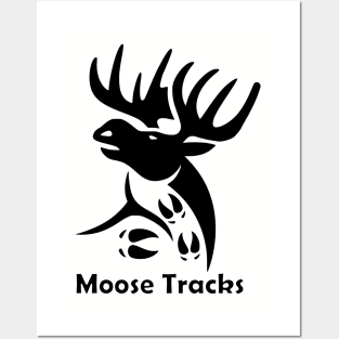 Moose Tracks Posters and Art